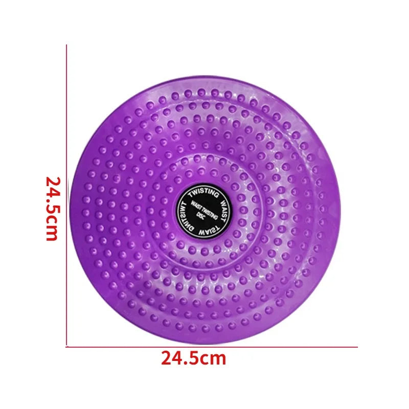 Waist Twisting Disc Fitness Equipment Sport Exercise Twist Board Cardio Foot Massage Rotating Non-Slip Safety Platform